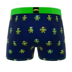 CRAZYBOXER Ninja Turtles Happy Holidays Men's Boxer Briefs (2 Pack) -Crazy Boxer CBTMNT01X2A4 8
