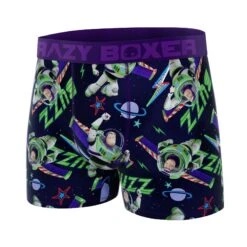 Men's Toy Story Lightning Buzz Boxer Briefs -Crazy Boxer CBTOY0102BUZZ 4
