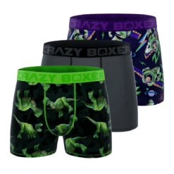 Men's Toy Story 3-Pack Rex & Lightning Buzz Boxer Briefs