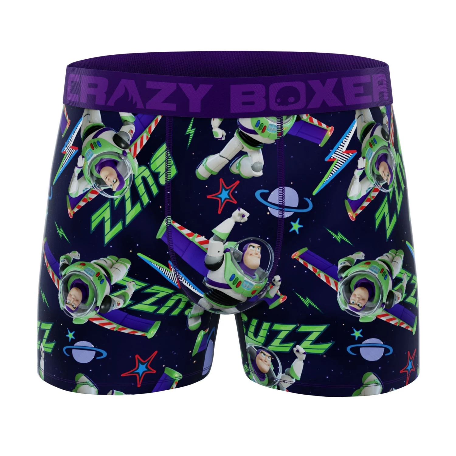 Men's Toy Story 5-Pack Woody & Rex & Ham & Lightning Buzz Boxer Briefs 1 Men's Toy Story 5-Pack Woody & Rex & Ham & Lightning Buzz Boxer Briefs