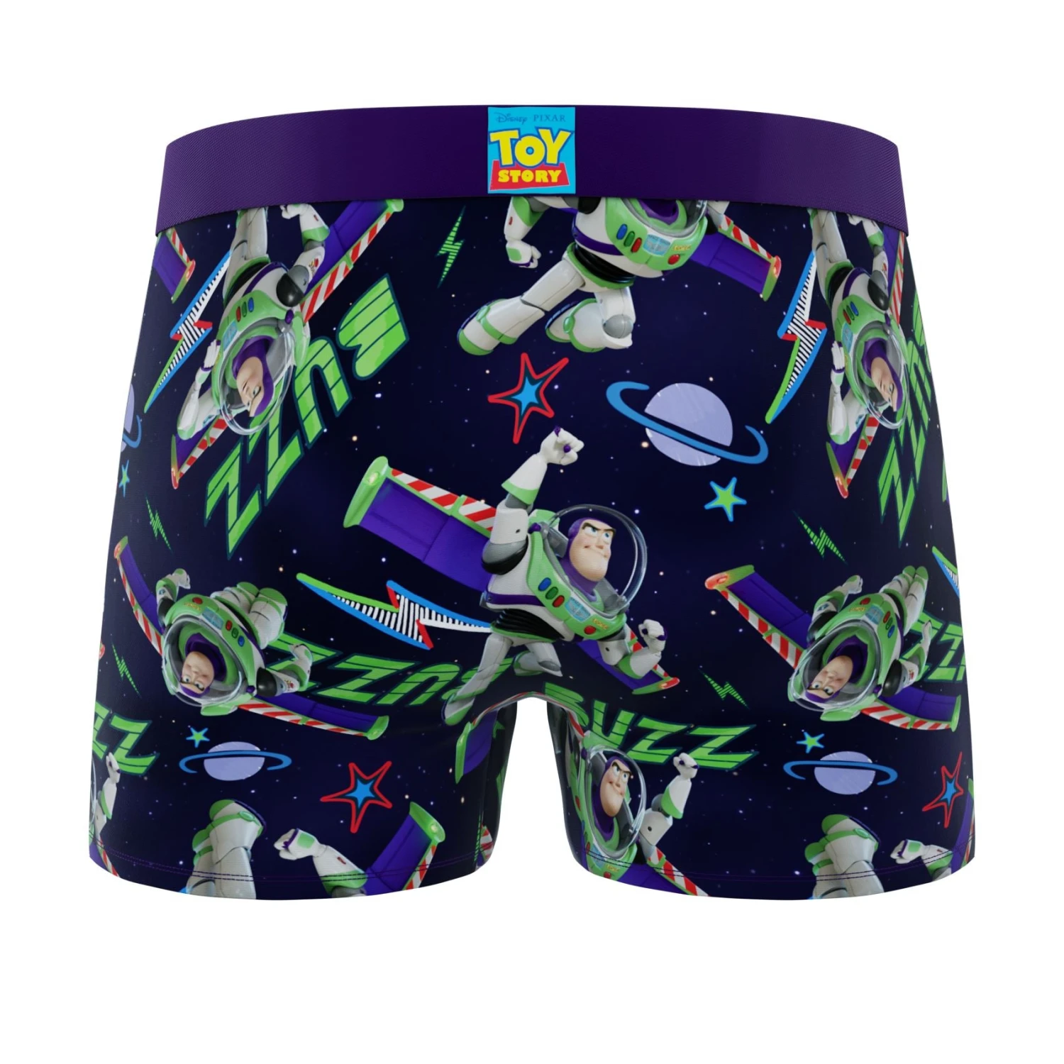 Men's Toy Story 5-Pack Woody & Rex & Ham & Lightning Buzz Boxer Briefs 2 Men's Toy Story 5-Pack Woody & Rex & Ham & Lightning Buzz Boxer Briefs - Image 2