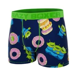 CRAZYBOXER Disney Toy Story Alien Donut Men's Boxer Briefs 7 CRAZYBOXER Disney Toy Story Alien Donut Men's Boxer Briefs -Crazy Boxer CBTOY0103DONU 4