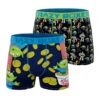CRAZYBOXER Disney Toy Story Money Men's Boxer Briefs (2 Pack)