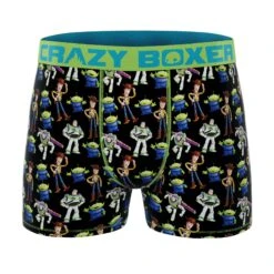 CRAZYBOXER Disney Toy Story Potato Head Buzz Men's Boxer Briefs (2 Pack) -Crazy Boxer CBTOY0103X2C1 6