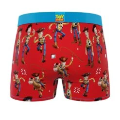 CRAZYBOXER TOY STORY Woody + Lighting Buzz Men's Boxer Briefs (3 Pack) -Crazy Boxer CBTOY0104X3C1 5