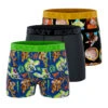 CRAZYBOXER Toy Story Group + Aliens In Disguise Men's Boxer Briefs (3 Pack)