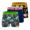 CRAZYBOXER Toy Story Buzz Men's Boxer Briefs (Pack3)