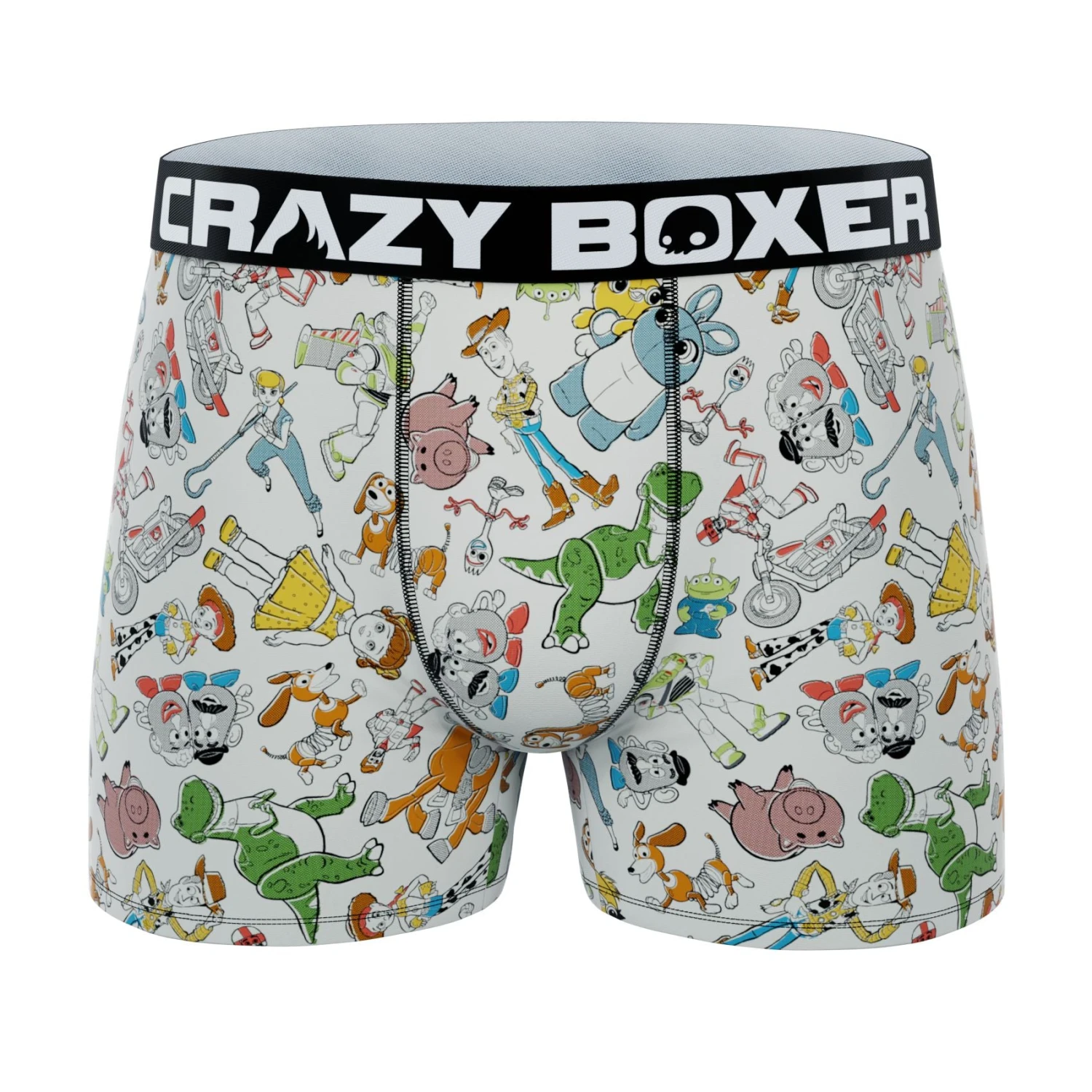 CRAZYBOXER Toy Story Drawing Men's Boxer Briefs 1 CRAZYBOXER Toy Story Drawing Men's Boxer Briefs
