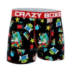CRAZYBOXER Toy Story All Characters Holidays Men's Boxer Briefs -Crazy Boxer CBTOY0105CHO4 3