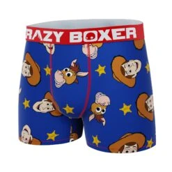 CRAZYBOXER Pixar Toy Story Cowboy Men's Boxer Briefs (Creative Packaging) -Crazy Boxer CBTOY0105HORSN 4