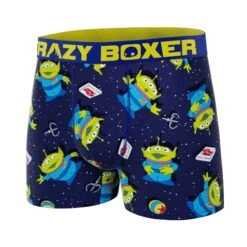 CRAZYBOXER Pixar Toy Story Aliens Men's Boxer Briefs (Creative Packaging) -Crazy Boxer CBTOY0105PZPLN 4