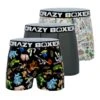 CRAZYBOXER Toy Story All Characters Men's Boxer Briefs (3 Pack)