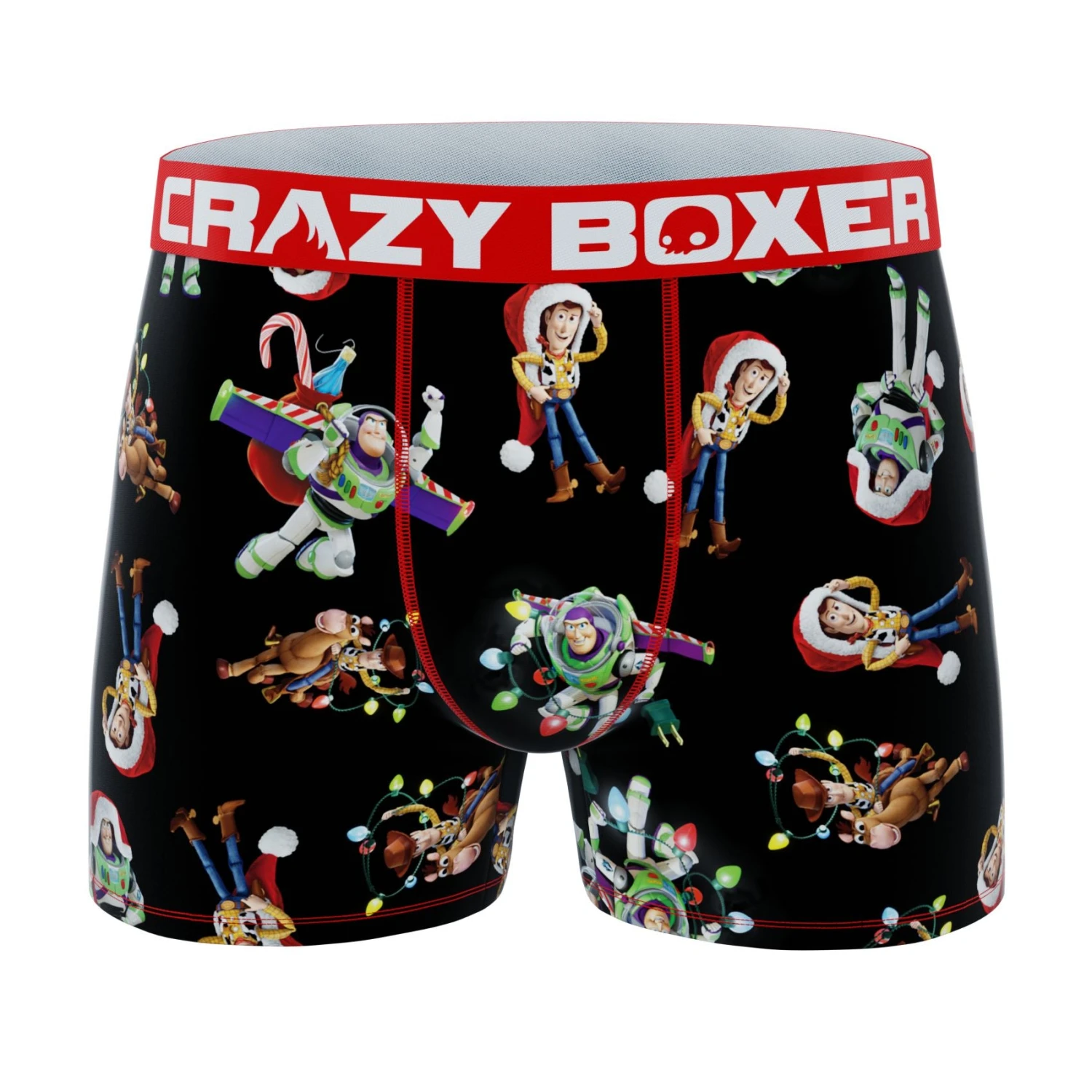CRAZYBOXER Toy Story Xmas All Characters Men's Boxer Briefs 1 CRAZYBOXER Toy Story Xmas All Characters Men's Boxer Briefs