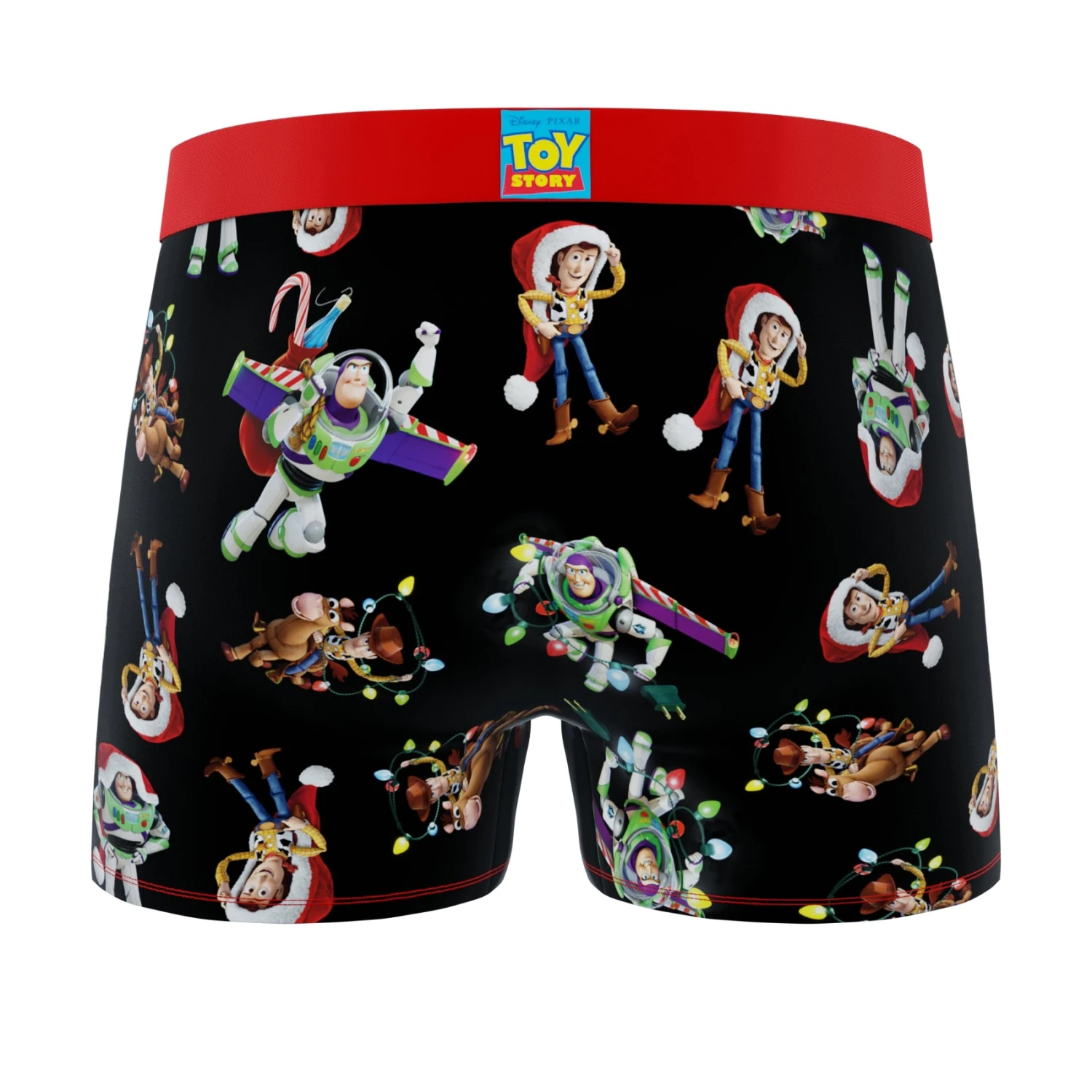 CRAZYBOXER Toy Story Xmas All Characters Men's Boxer Briefs 2 CRAZYBOXER Toy Story Xmas All Characters Men's Boxer Briefs - Image 2