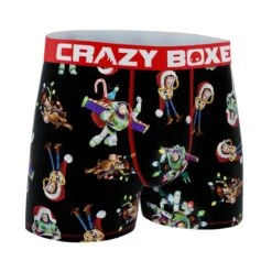 CRAZYBOXER Toy Story Xmas All Characters Men's Boxer Briefs 6 CRAZYBOXER Toy Story Xmas All Characters Men's Boxer Briefs -Crazy Boxer CBTOY0105XMAS 3