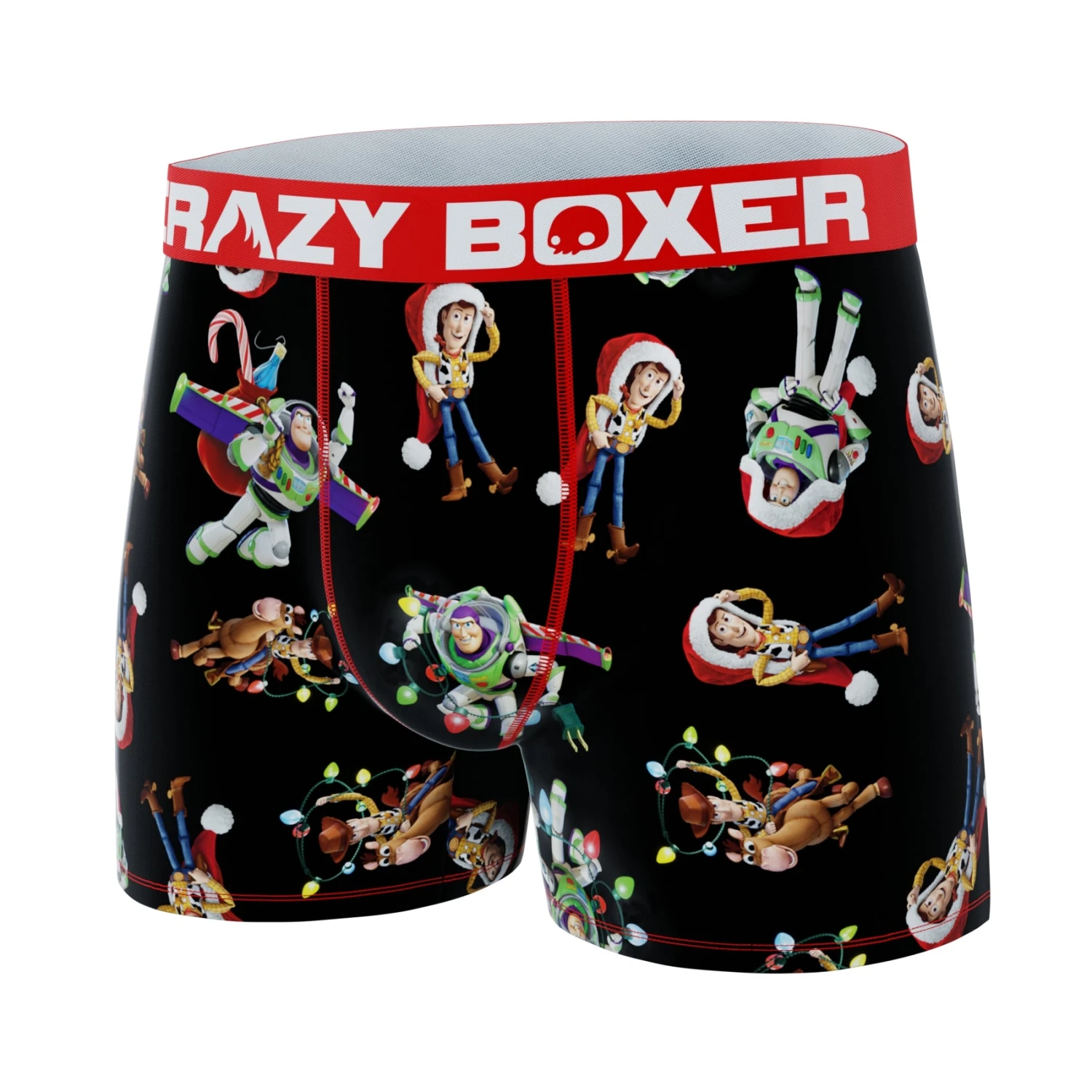 CRAZYBOXER Toy Story Xmas All Characters Men's Boxer Briefs 4 CRAZYBOXER Toy Story Xmas All Characters Men's Boxer Briefs - Image 4