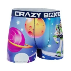 CRAZYBOXER Pixar Toy Story Outer Space Men's Boxer Briefs (Creative Packaging) -Crazy Boxer CBTOY01BUZZN 3
