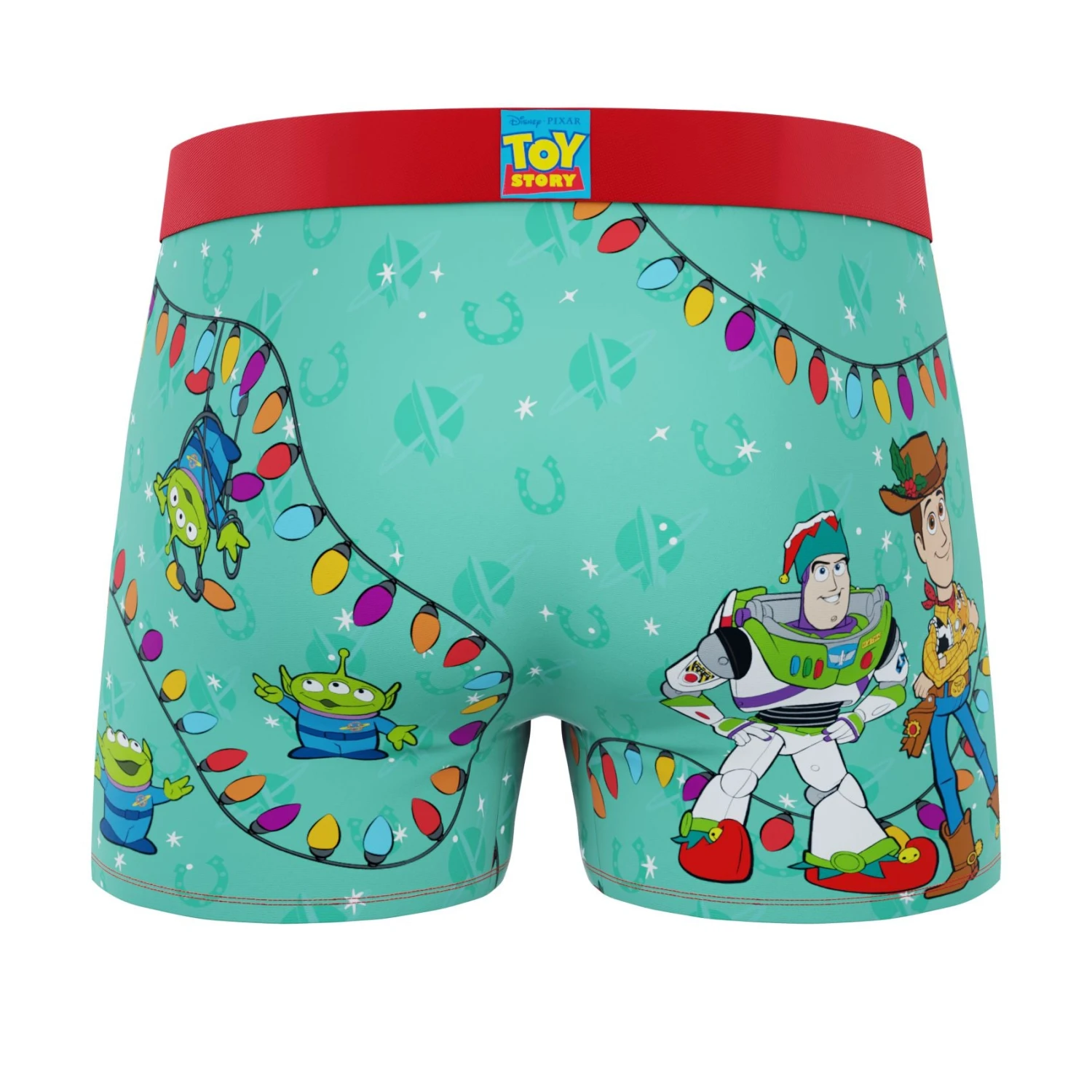CRAZYBOXER Toy Story Christmas Lights Men's Boxer Briefs 2 CRAZYBOXER Toy Story Christmas Lights Men's Boxer Briefs - Image 2