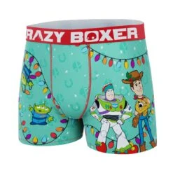 CRAZYBOXER Toy Story Christmas Lights Men's Boxer Briefs 7 CRAZYBOXER Toy Story Christmas Lights Men's Boxer Briefs -Crazy Boxer CBTOY01NMAS 4