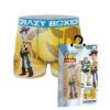 CRAZYBOXER Pixar Toy Story Star Ball Men's Boxer Briefs (Creative Packaging)