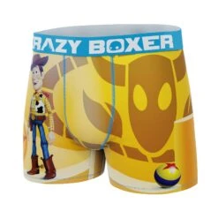 CRAZYBOXER Pixar Toy Story Star Ball Men's Boxer Briefs (Creative Packaging) -Crazy Boxer CBTOY01WOODN 4