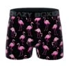 CRAZYBOXER Tropical Flamingo Men's Boxer Briefs