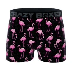 CRAZYBOXER Men's Ducky Flamingo Boxer Briefs (3 Pack) -Crazy Boxer CBUSA0101X3C3 8