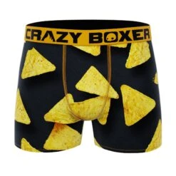 Men's 2-Pack USA Tortilla Boxer Briefs 8 Men's 2-Pack USA Tortilla Boxer Briefs -Crazy Boxer CBUSA0102X2B4 6