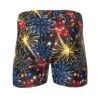 Men's Boxer Briefs - USA - July Fireworks