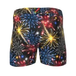 Men's Boxer Briefs - USA - July Fireworks