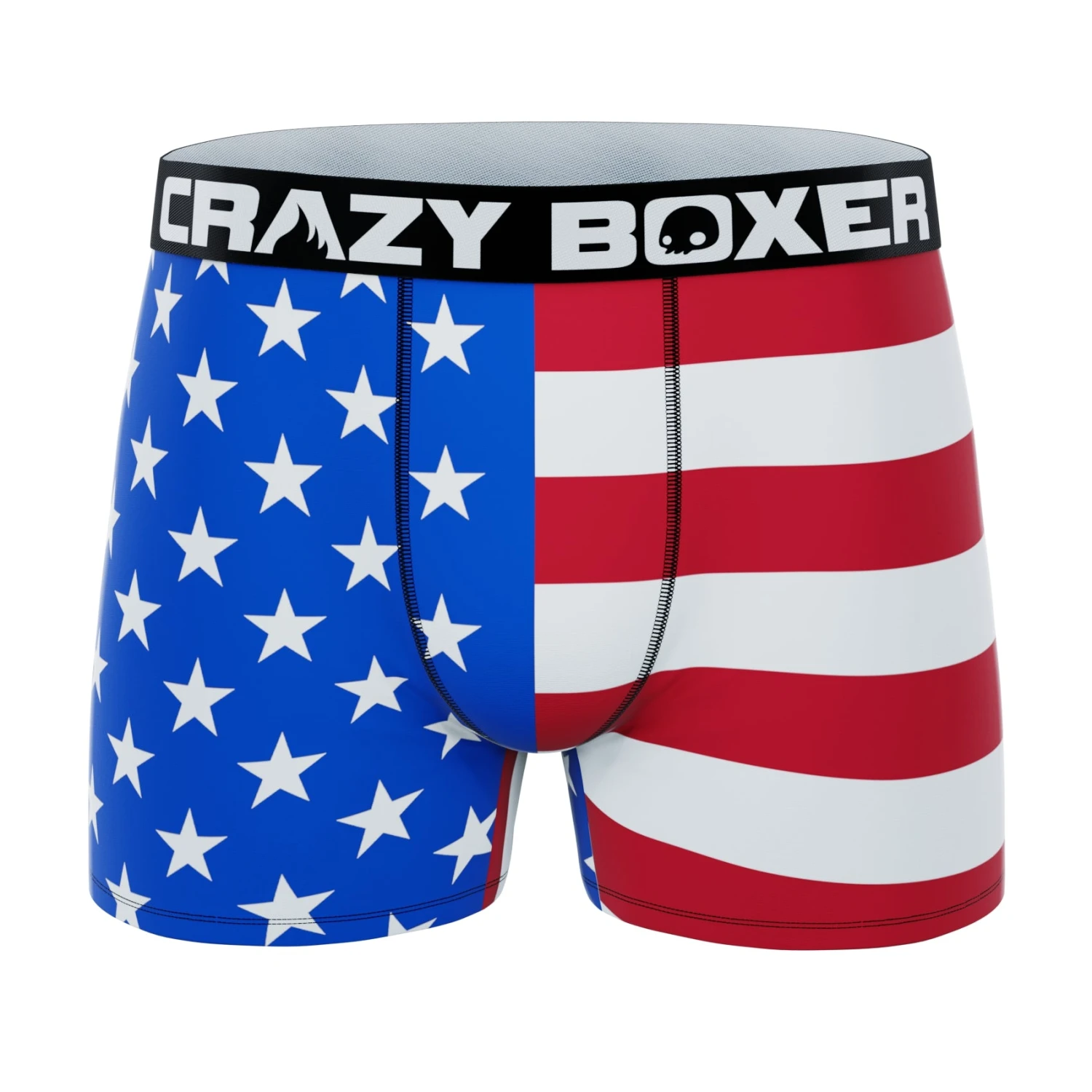 CRAZYBOXER America Money-Flag Men's Boxer Briefs (Pack 2) 4 CRAZYBOXER America Money-Flag Men's Boxer Briefs (Pack 2) - Image 4