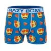 CRAZYBOXER Emoji Love Men's Boxer Briefs