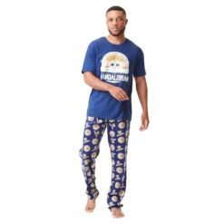 CRAZYLOUNGE Mandalorian Blue Yoda Set Pajamas & Loungewear