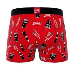 CRAZYBOXER Coca-Cola Polar Bear Men's Boxer Briefs And Socks (Creative Packaging) -Crazy Boxer CMCOC01X2A1N 2
