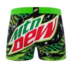 CRAZYBOXER Mountain Dew Classic Men's Boxer Briefs And Socks (Creative Packaging) -Crazy Boxer CMDEW01X2A1N 2