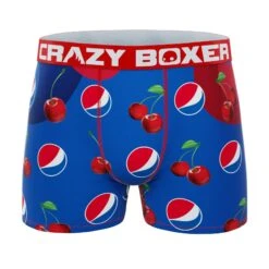 CRAZYBOXER Pepsi Flavored Men's Boxer Briefs And Socks (Creative Packaging) -Crazy Boxer CMPEP0101X6A1N 3
