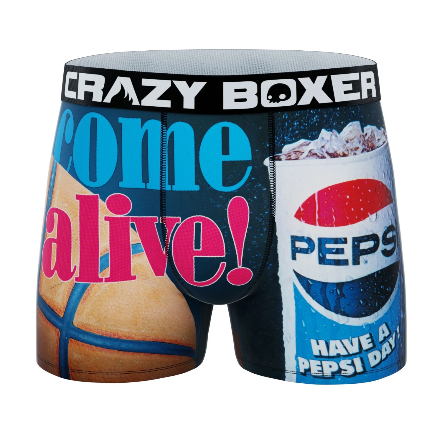 CRAZYBOXER Pepsi Come Alive Men's Boxer Briefs And Socks (Creative Packaging) 2 CRAZYBOXER Pepsi Come Alive Men's Boxer Briefs And Socks (Creative Packaging) - Image 2