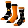 CrazyUniverse Angry Birds Bomb Crew Socks (3 Pack)