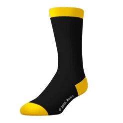 CrazyUniverse Angry Birds Chuck All Over Crew Socks (3 Pack) -Crazy Boxer CSANG01X3A2 2