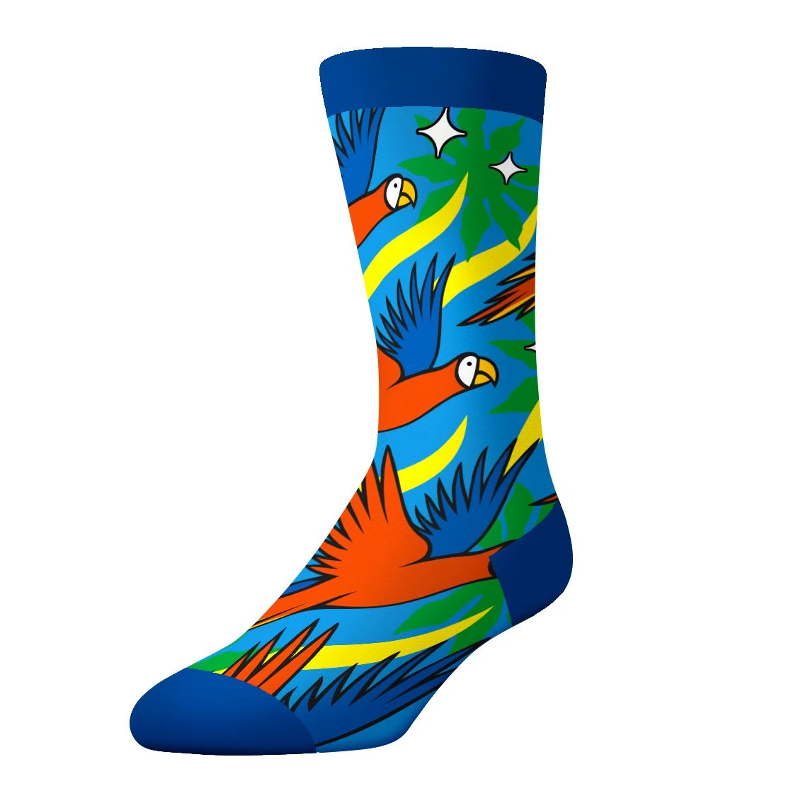 CrazyUniverse Duck And Parrot Crew Socks (3 Pack) 4 CrazyUniverse Duck And Parrot Crew Socks (3 Pack) - Image 4