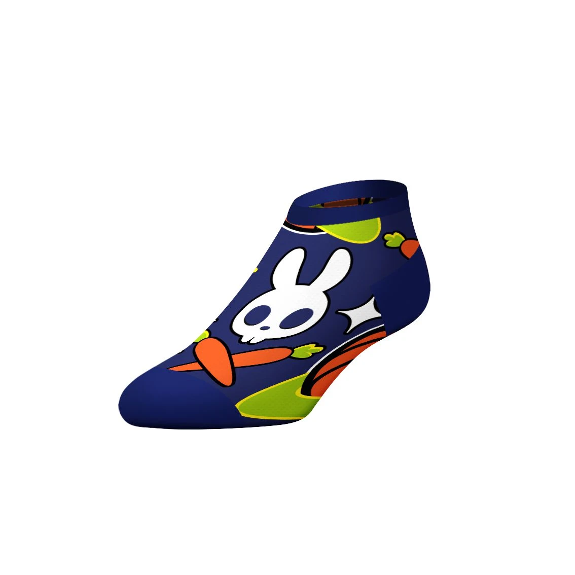 CrazyUniverse Basketball And Flag Low Cut Socks (3 Pack) 2 CrazyUniverse Basketball And Flag Low Cut Socks (3 Pack) - Image 2