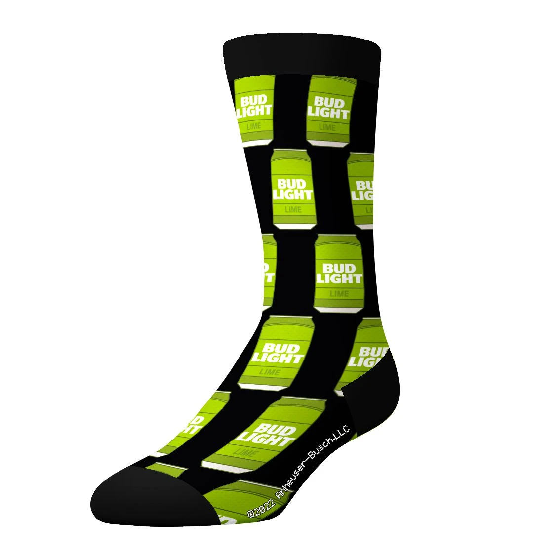 CrazyUniverse Bud Light Lime And Seltzer Crew Socks (3 Pack) 2 CrazyUniverse Bud Light Lime And Seltzer Crew Socks (3 Pack) - Image 2