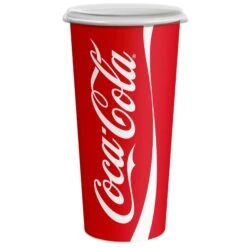 CrazyUniverse Coca-Cola Cursive & Caps Adult Crew Socks (3 Pairs,Cup) -Crazy Boxer CSCOC01X3A1N 4