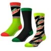 Socks By CRAZYBOXER Mountain Dew Can And Logo Crew Socks (3 Pack)