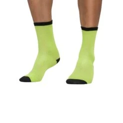 Socks By CRAZYBOXER Mountain Dew Logo And Race Crew Socks (3 Pack) -Crazy Boxer CSDEW0101X3A3 4