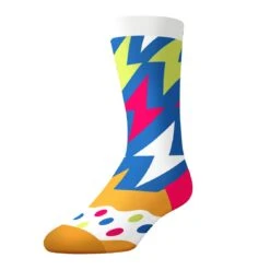 Socks By CRAZYBOXERFlavored Donuts Crew Socks (3-Pairs, Donut Box) -Crazy Boxer CSFOO0101X3N2N 5