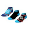 CrazyUniverse Fruit Ninja Combo Low Cut Socks (3 Pack)
