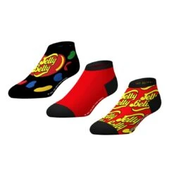 CrazyUniverse Jelly Belly Logo Low Cut Socks (3 Pack)
