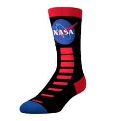 CrazyUniverse NASA Logo And Astro Crew Socks (3 Pack) -Crazy Boxer CSNAS0101X3A2 3