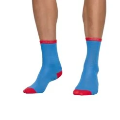 Socks By CRAZYBOXER Pepsi Logo Crew Socks (3 Pack) -Crazy Boxer CSPEP0101X3A3 4